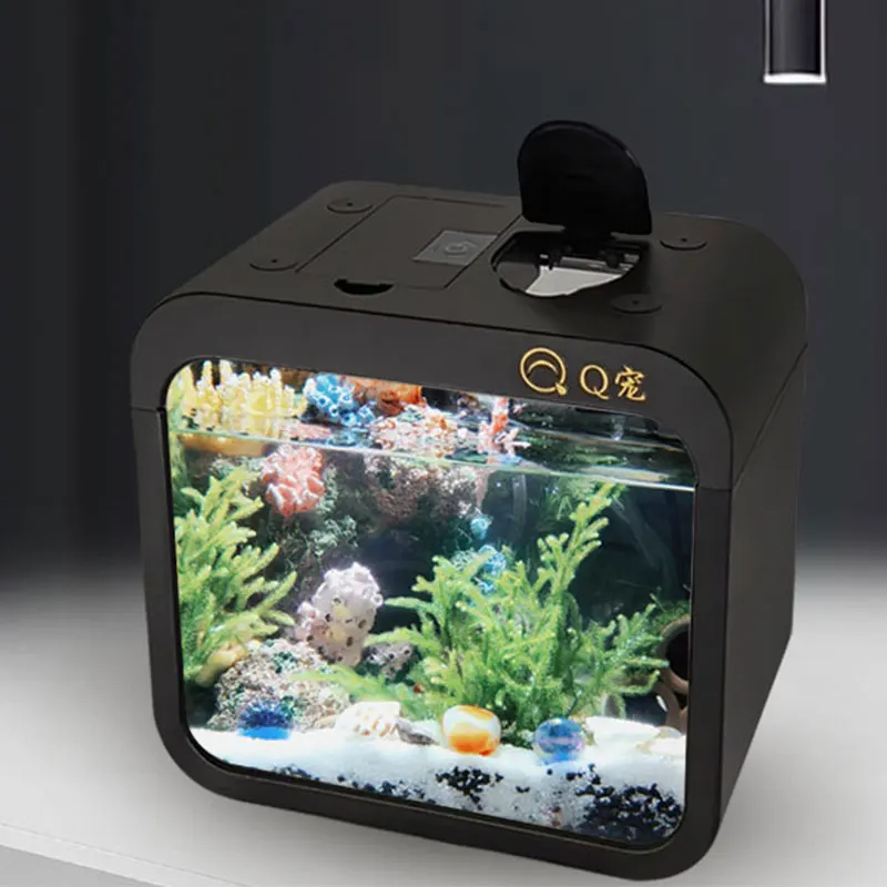 Marine Aquarium With Sump - Настольный прозрачный акриловый аквариум, пластиковый маленький