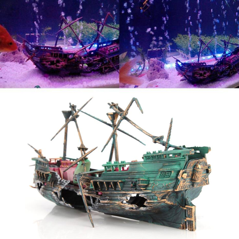 ХИТ! Большая декоративная лодк – обзор и цена Aquarium Marina