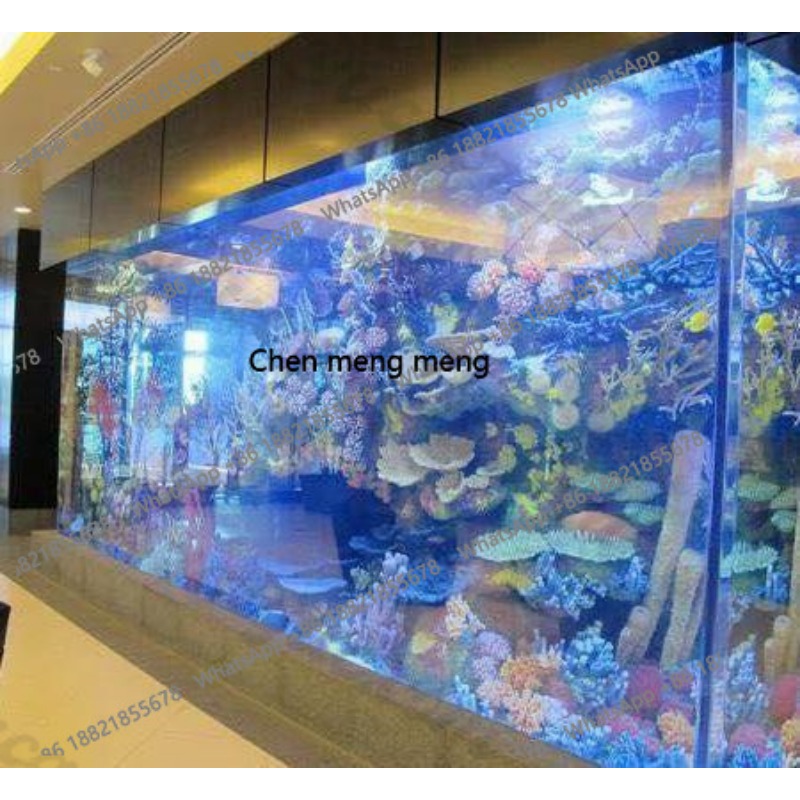 Большой аквариум из ультрапроз – обзор и цена Marine Aquarium With Sump