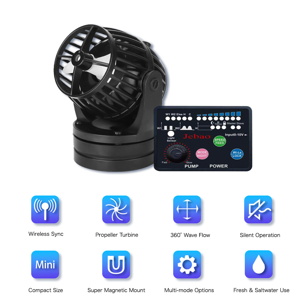 Насос-волнообразователь Jebao  – обзор и цена Marine Aquarium Dc Pump