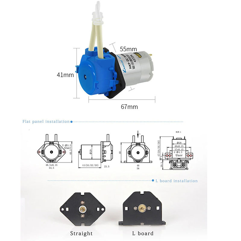 Миниатюрный перистальтический  – обзор и цена Marine Aquarium Dc Pump